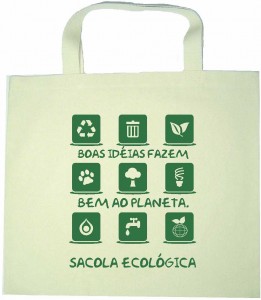 sacola personalizada ecológica